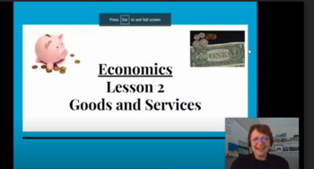 Preview of 2nd Grade Economics (2.E.1) Lesson 2: Goods & Services