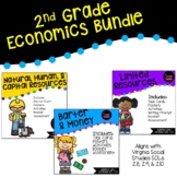2nd Grade Economics Bundle (VA SOL 2.8, 2.9, & 2.10)