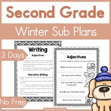 Second Grade Emergency Sub Plans for Winter