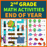 Preview of 2nd Grade End of Year Math Activities