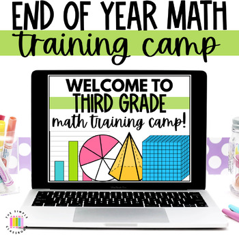 Preview of 2nd Grade End of Year Math Review | Google Slides