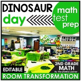 2nd Grade End of Year Math Review | Second Grade Dino Clas