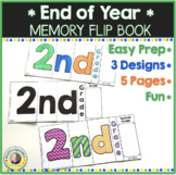 End of Year Memory Flip Book Activity 2nd Grade