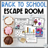 3rd Grade Back to School Math Review Escape Room - Back to
