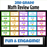 2nd Grade End of the Year Math Review Game 3rd Grade Back 