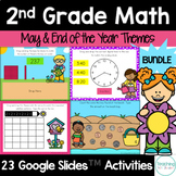 2nd Grade End of the Year Math Review | May Math Activitie