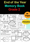2nd Grade End of the Year Memory Book - End of the Year Activity