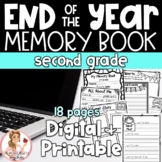 2nd Grade End of the Year Memory Book | PRINT & DIGITAL