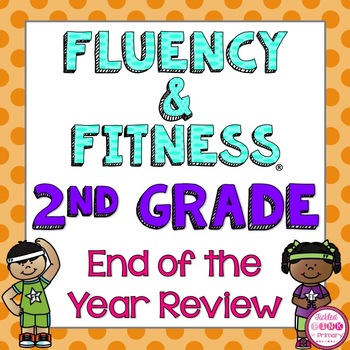 Preview of 2nd Grade End of the Year Review Fluency & Fitness® Brain Breaks