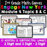 2nd Grade Engage New York Module 4 Topic B & C Math Center