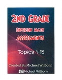 2nd Grade Envision Math 2020/ACAP Assessments and Reviews