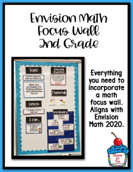 Preview of 2nd Grade Envision Math Focus Wall