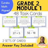 2nd Grade Eureka Math Center Activity Task Cards | Module 1 | Sums & Differences
