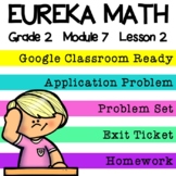 2nd Grade Eureka Math - Module 7 Lesson 2 Google Slides Digital Lesson 