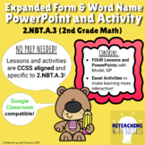 2nd Grade Expanded Form & Word Name Powerpoints, Lessons, 