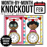 2nd Grade Math Games for February - 2nd Grade Knockout - T