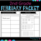 2nd Grade February Packet: Independent Work, Morning Work,