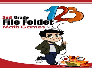 Preview of 2nd Grade File Folder Math Games