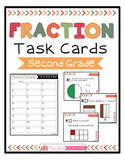 2nd Grade Fraction Task Cards