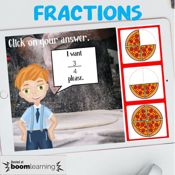 Preview of 2nd Grade Fractions Distance Learning