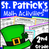 2nd Grade Fun St. Patrick's Day Math Activities Worksheets