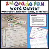 2nd Grade Fun Word Center