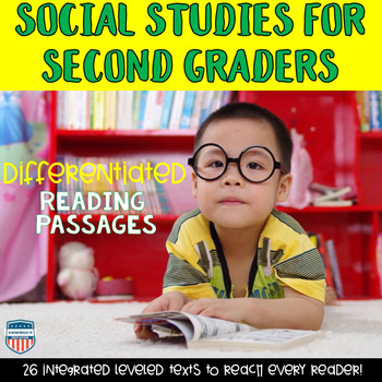 Preview of Social Studies Passages bundle for Second Grade GSE