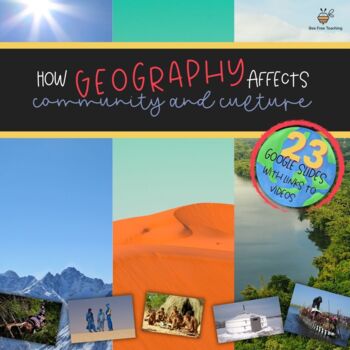 Preview of 2nd Grade Geography - How Geography Affects Community and Culture