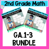 2nd Grade Geometry Common Core Worksheet Bundle No Prep!