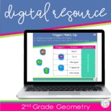 2nd Grade Geometry | Digital Activity for Google Classroom ™