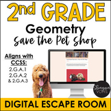 2nd Grade Geometry Digital Escape Room 