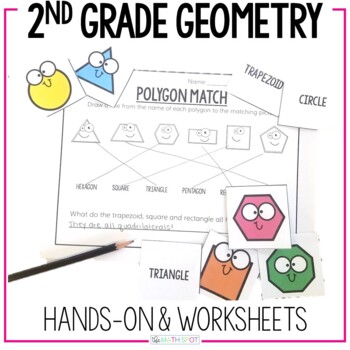 Preview of 2nd Grade Geometry Activities