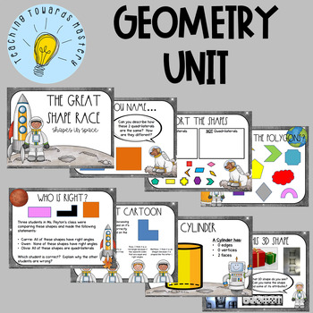 Preview of 2nd Grade Geometry Unit