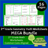 2nd Grade Geometry Worksheets: 2nd Grade Math Worksheets, 