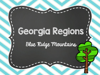 Georgia Regions Map 2nd Grade