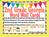 2nd Grade Georgia Science Word Wall Cards