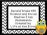 2nd Grade Georgia Science and Social Studies I Can Statements-Owl