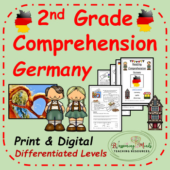 Preview of 2nd Grade Germany reading comprehensions