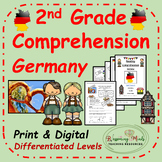 2nd Grade Germany reading comprehensions