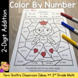 2nd Grade Math 2-Digit Addition Color By Number