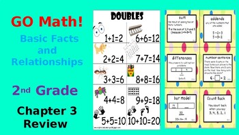 Preview of 2nd Grade Go Math Chapter 3 Review