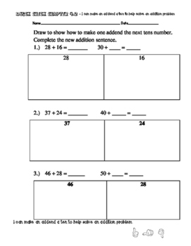 2nd Grade Go Math Chapter 4 Quick Quizzes by Mrs Farvers Crew | TpT