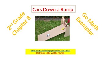 Preview of 2nd Grade Go Math Chapter 8 " Cars Down A Ramp"