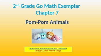 Preview of 2nd Grade Chapter 7 "Pom-pom Animals"