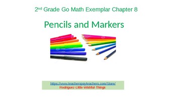 Preview of 2nd Grade Chapter 8 "Pencils and Markers"