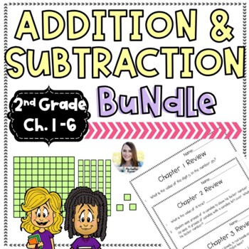 Preview of 2nd Grade Florida Math Bundle  (Comprehensive Unit Review)