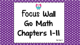 2nd Grade Go Math Focus wall Florida