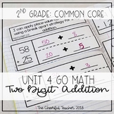 Go Math! COMMON CORE 2nd Grade Interactive Notebook: Chapter 4