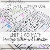 Go Math! COMMON CORE 2nd Grade Interactive Notebook: Chapter 6