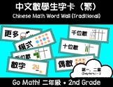 2nd Grade Go Math! Vocabulary Cards - Chapter 1 & 2 (Chine